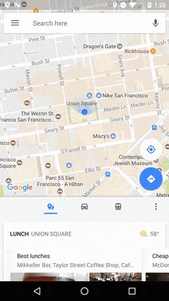Google Maps redesign puts traffic, transit, places, and more at the bottom of the screen