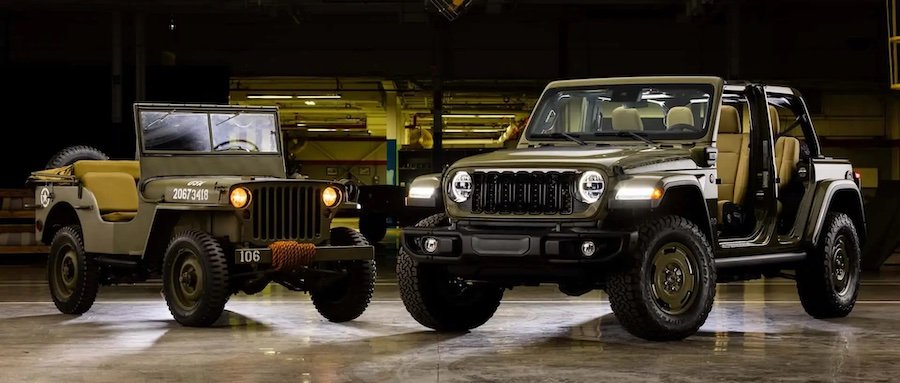 Special Jeep Wrangler Celebrates the 1941 Willys MB