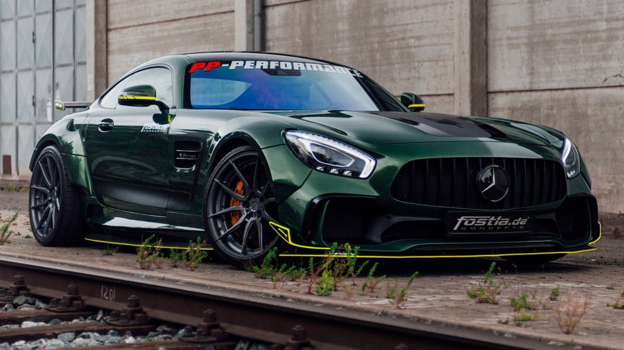 Mercedes-AMG GT Looks Mean And Green With 650-Horsepower Upgrade