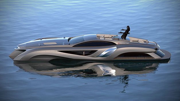 Gray Designs' Latest Auto-Influenced Yacht Dubbed Xhibitionist