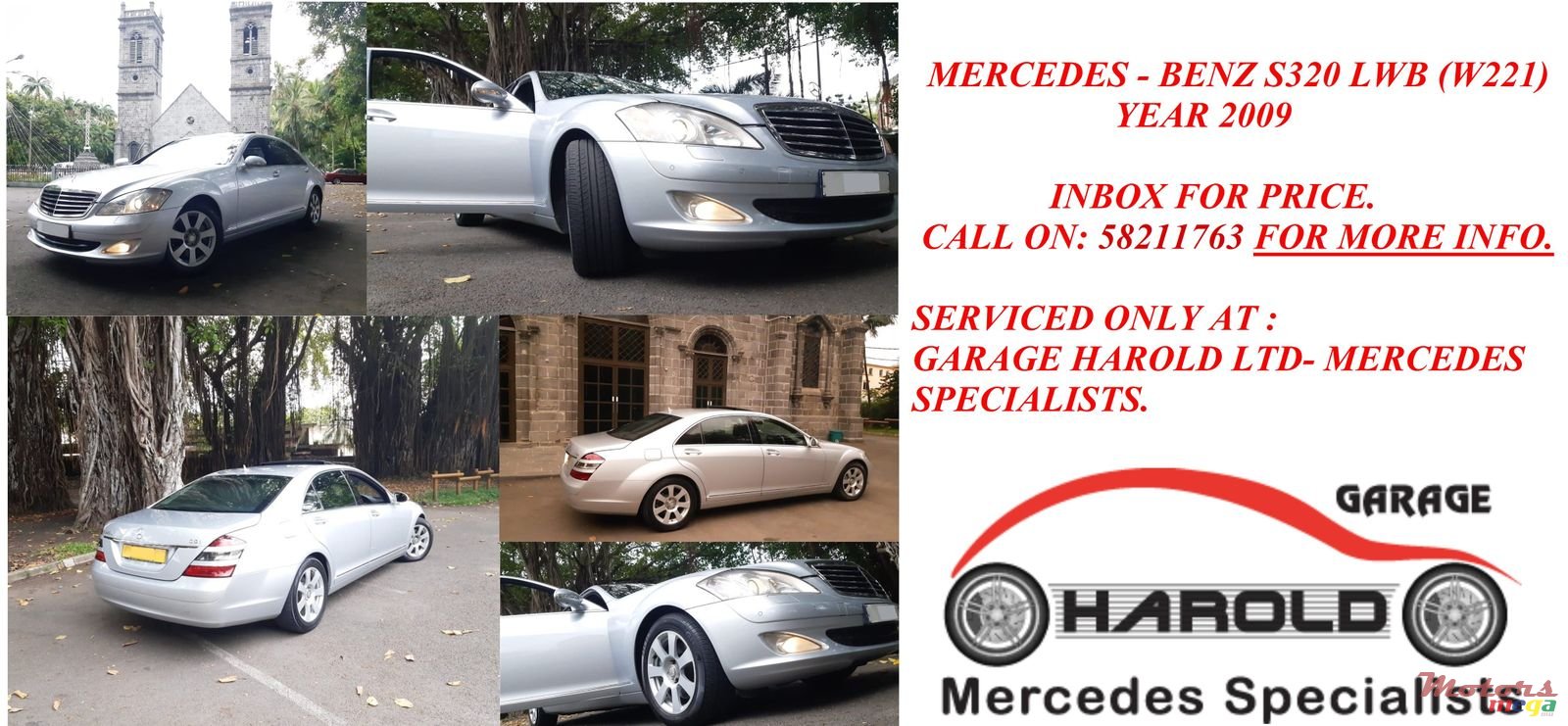 2009' Mercedes-Benz S 320 LWB photo #1