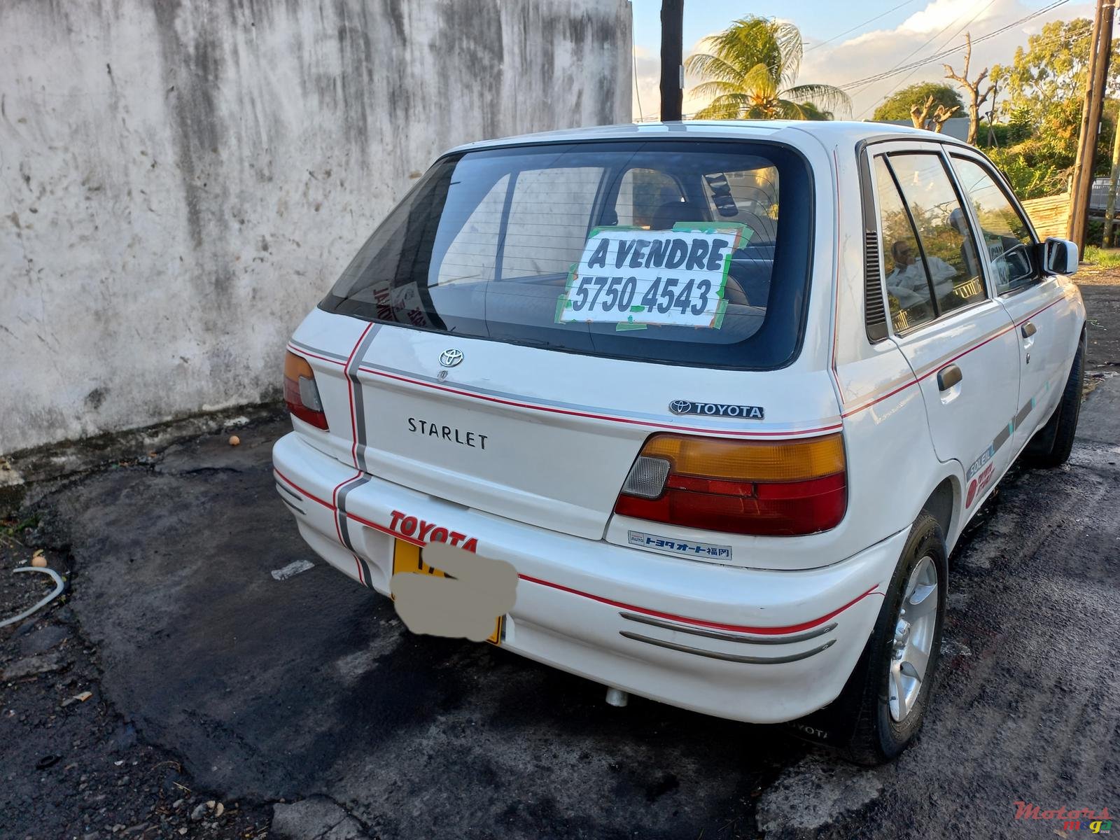1991' Toyota Starlet Toyota Starlet photo #3