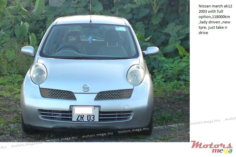 2003' Nissan ak12 auto photo #1