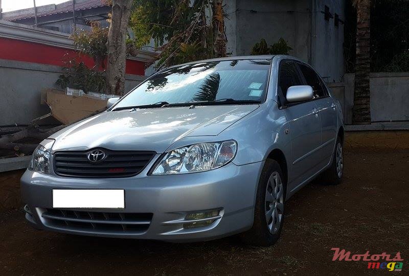 2002' Toyota Corolla NZE LX VVT-i photo #1