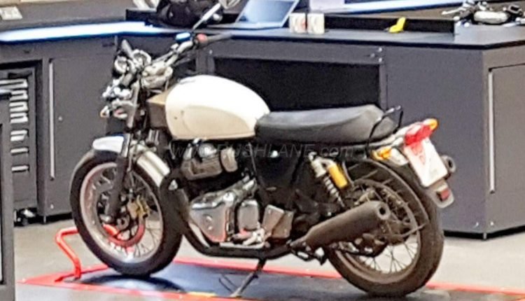 Royal Enfield 650 cc motorcycles spotted at the brand’s UK tech centre