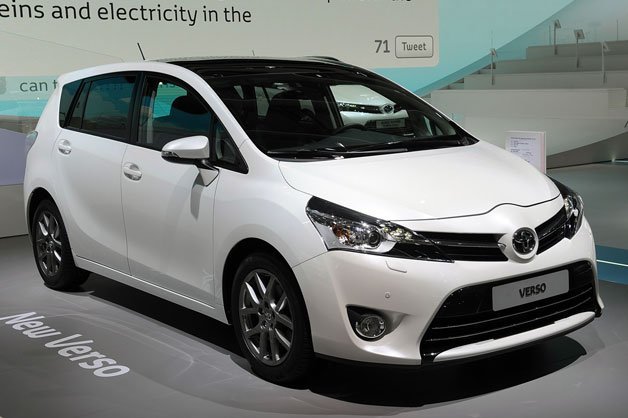 Toyota Debuts 2013 Verso With A New Nose And High Hopes