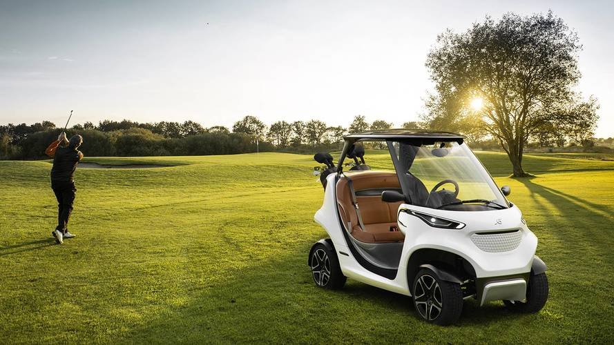 Hit The Links In Style With The Mercedes Garia Golf Cart