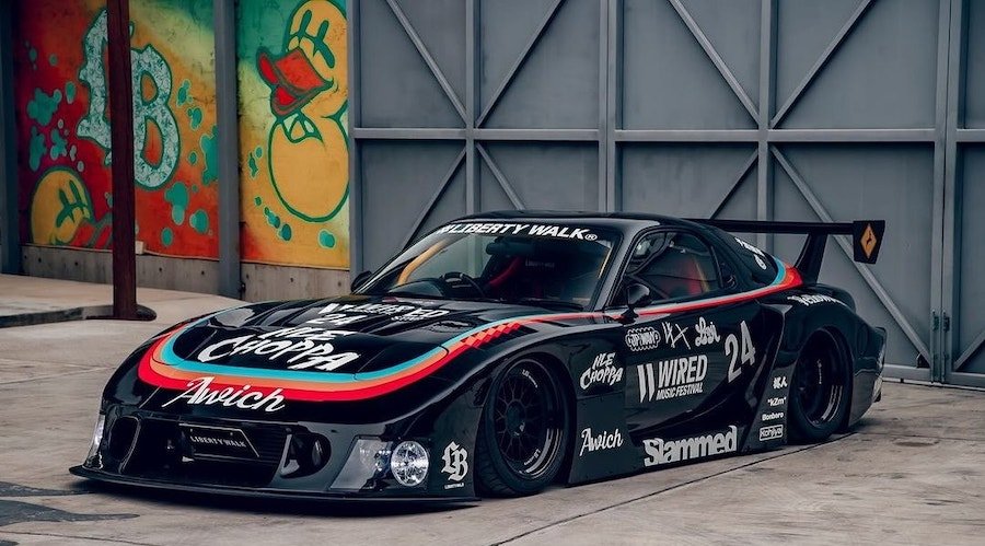 Japanese Icon Meets Japanese Tuner: Say Hello to Liberty Walk's Mazda RX-7