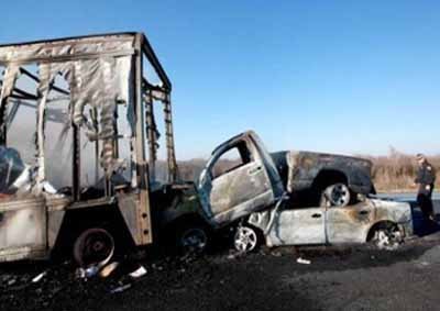 Highway Pile-Up Kills at Least 10