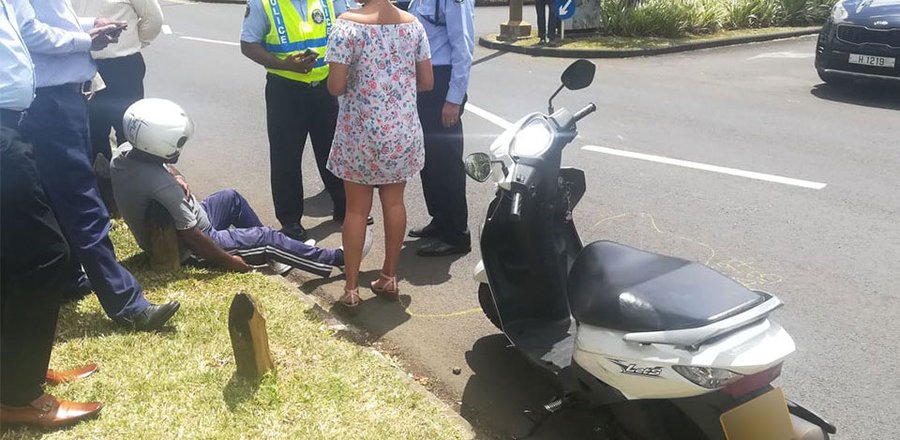 Ebène : collision entre un scooter et un SUV