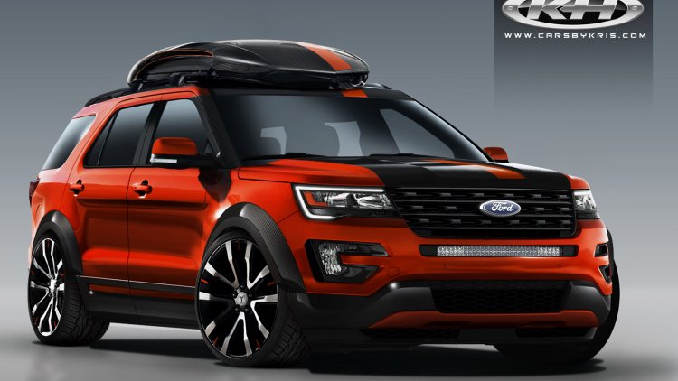 Ford Explorer Goes Sporty and Spicy for SEMA