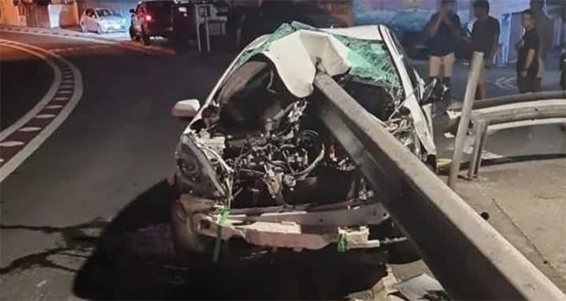 Accident vat Tamarin, 12.01.2025