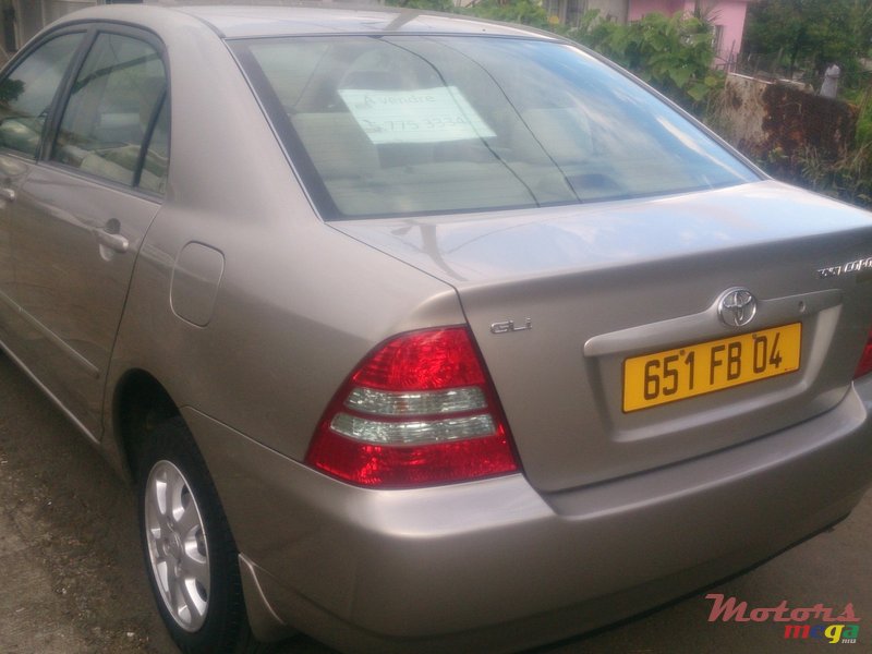 2004' Toyota Corolla nze luxel photo #1