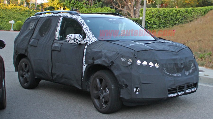 Honda midsize crossover SUV, possibly called Passport, spied in the wild