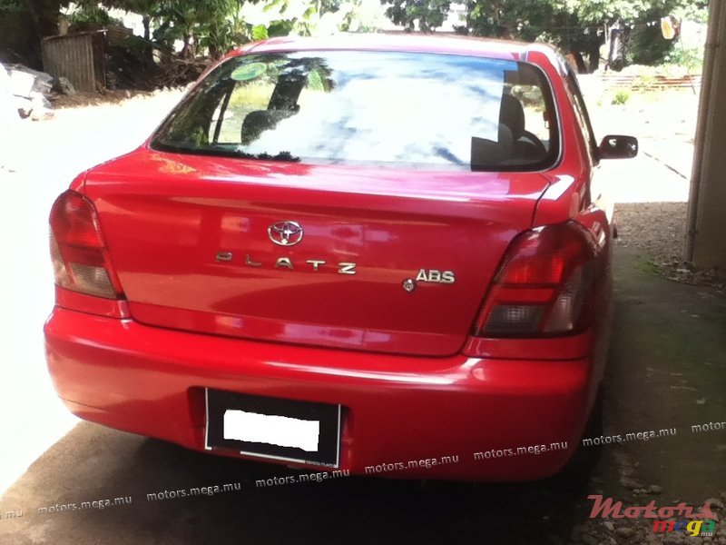 2001' Toyota Plate  photo #2