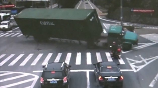 Say Hello to the Luckiest Motorcyclist in China