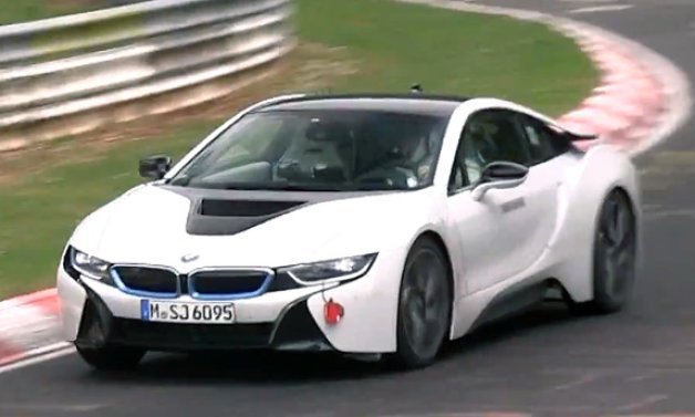 Watch the BMW i8 Get Wrung Out on the Ring