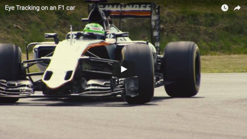 Experience What An F1 Driver Sees With Eye-Tracking Technology