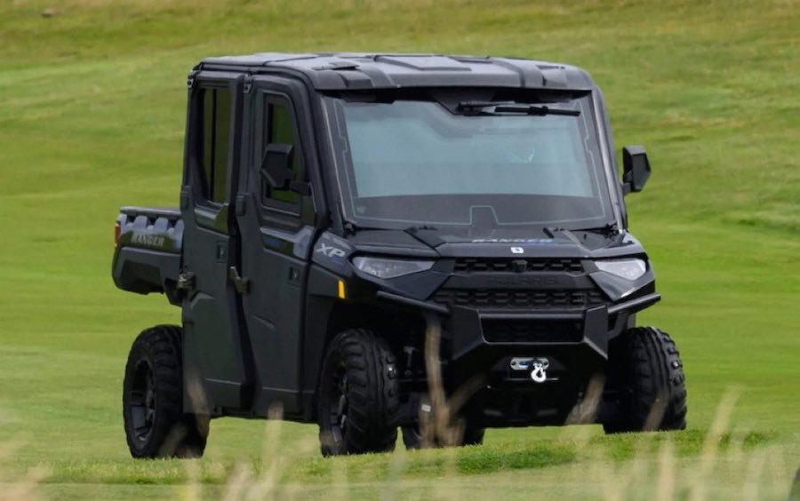 President Trump Actually Has An Armored Golf Cart