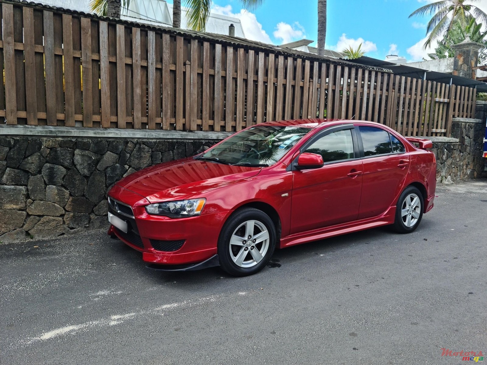 2008' Mitsubishi Lancer X photo #1