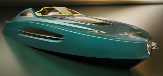 Aston Martin boat concept takes Bond off-shore