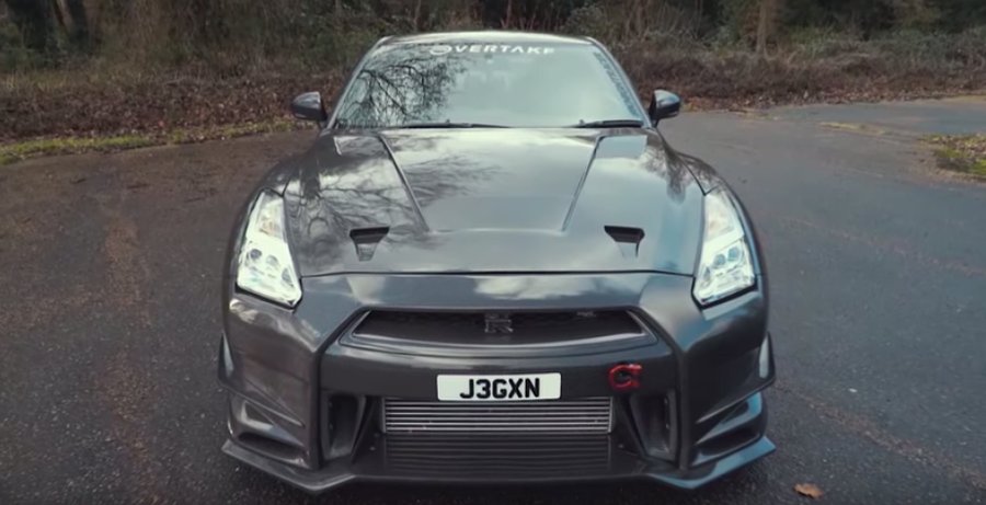 Full Carbon Fiber Nissan GT-R Is Godzilla On A Diet