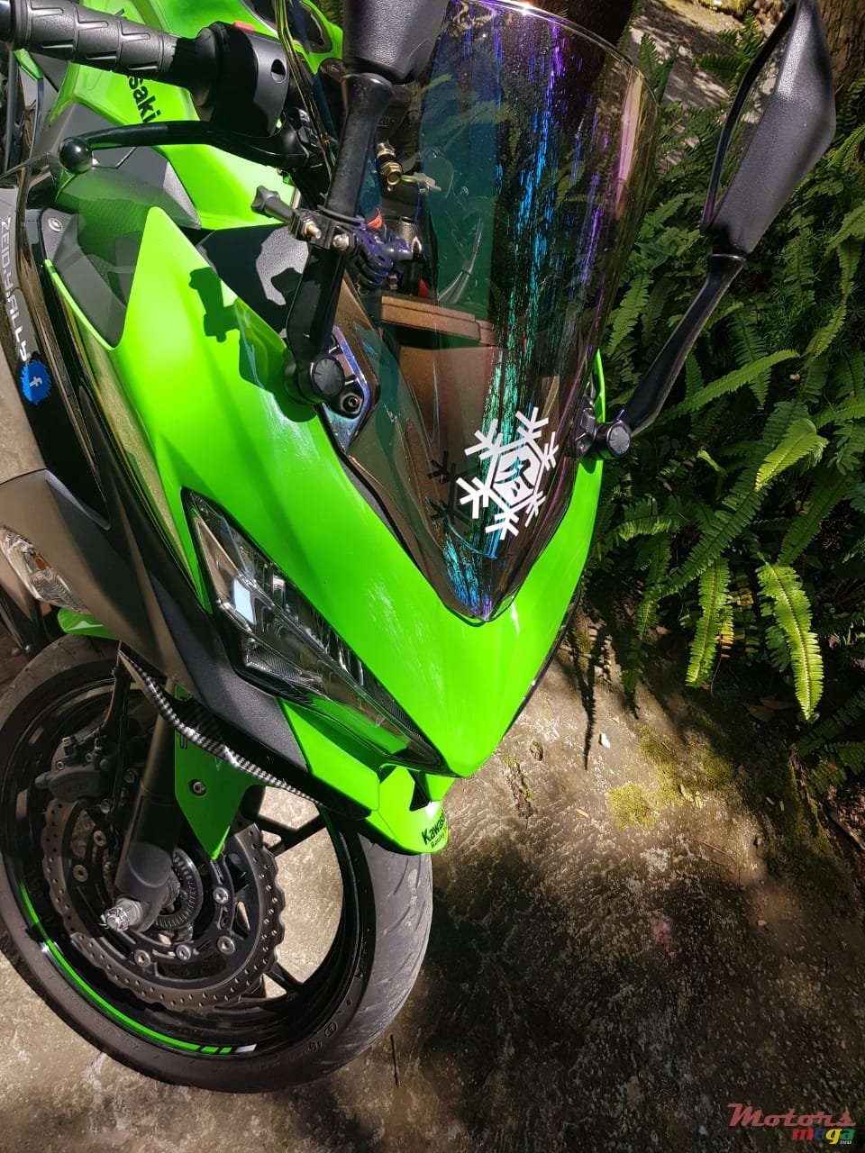 2020' Kawasaki Windshield,Carbon wing,exhaust photo #2