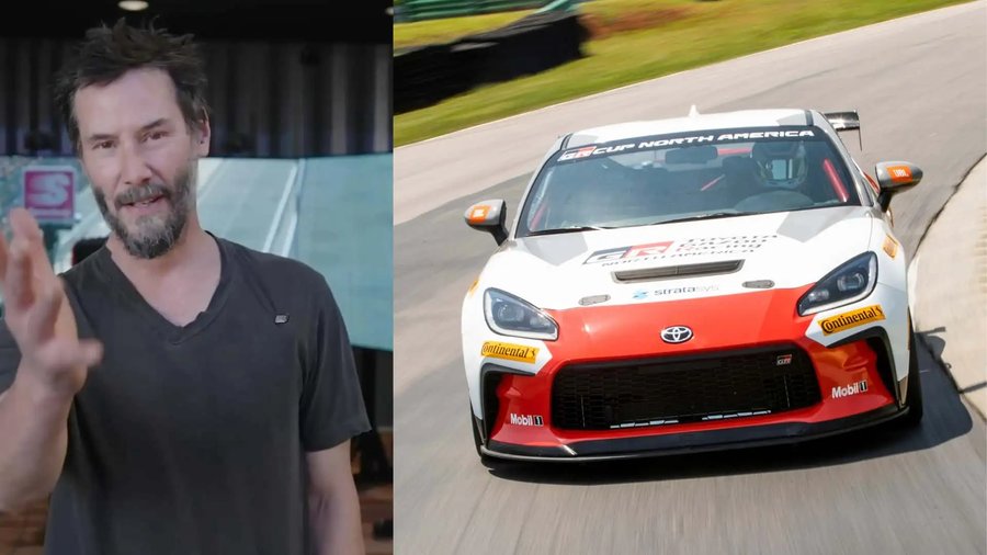 Hell Yeah: Keanu Reeves Is Racing In the Toyota GR86 Cup