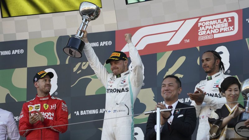 Valtteri Bottas wins the 2019 Japanese Grand Prix