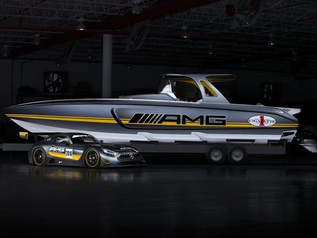 The Latest Mercedes Racing Boats Hits 100 MPH And Looks Lovely