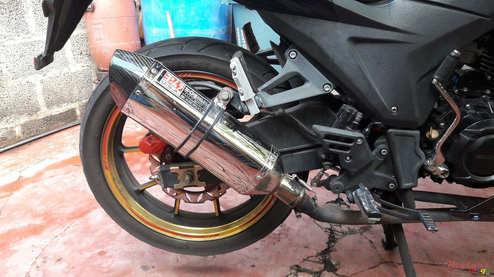 2015' Zongshen Yoshimura exhaust added photo #5
