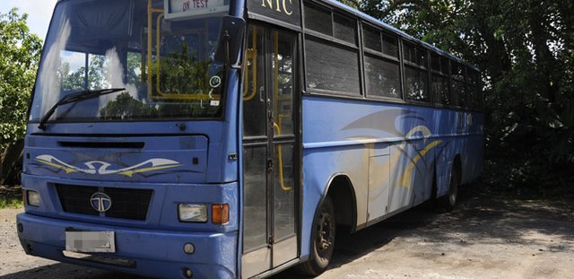 NTC employees call a report on each Tata bus
