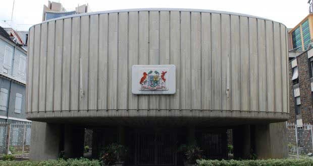 Parliament building, Port Louis, Mauritius