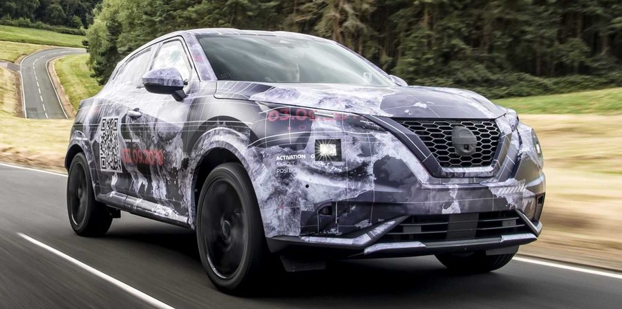 2020 Nissan Juke Teased With Camouflaged Prototypes, New Info