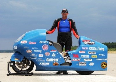 Superbike speed record shattered