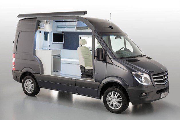 Mercedes-Benz Classes Up Camper Market With Sprinter Caravan Concept