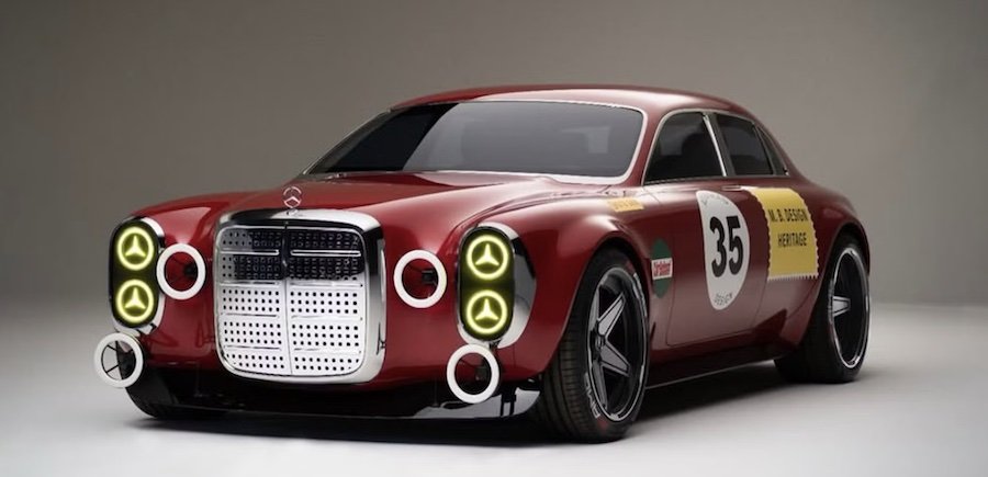 Mercedes-Benz Designed A Brand New Red Pig And Hid It From The World