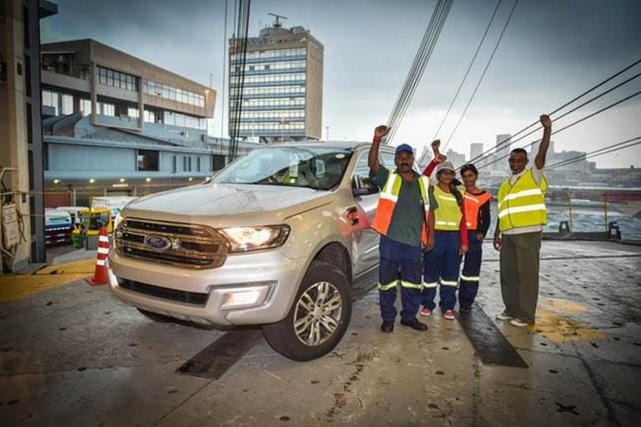 Ford Everest exports commence in South Africa