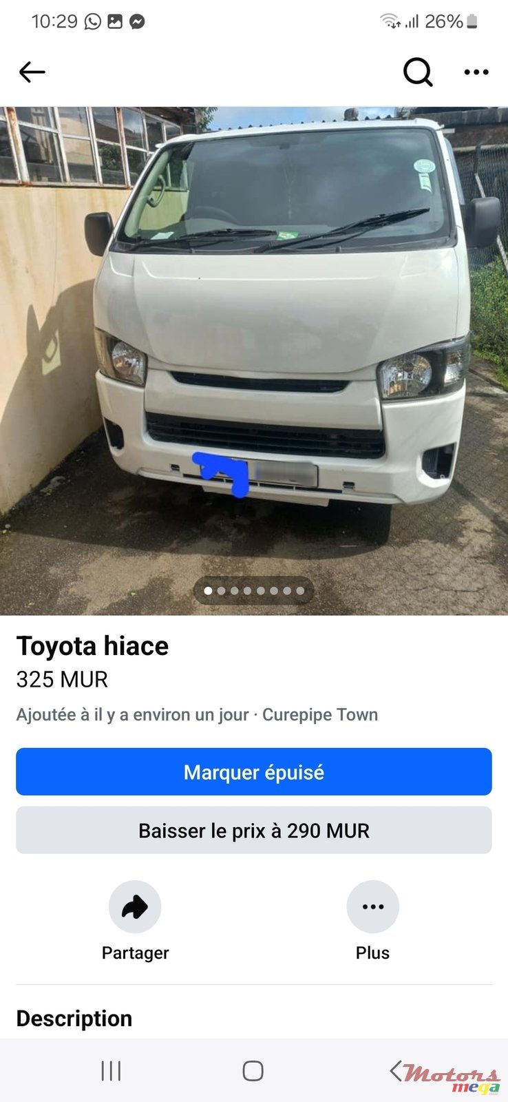 2008' Toyota Hiace photo #4