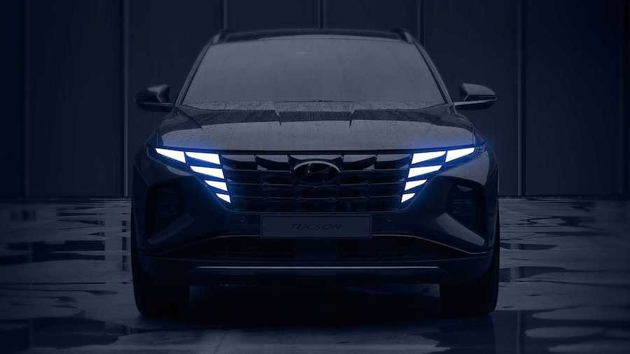 2021 Hyundai Tucson Teased With Fascinating Lights And High-Tech Cabin