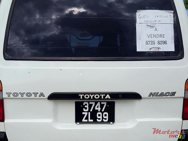 1999' Toyota HiAce GOODS VEHICLE photo #2