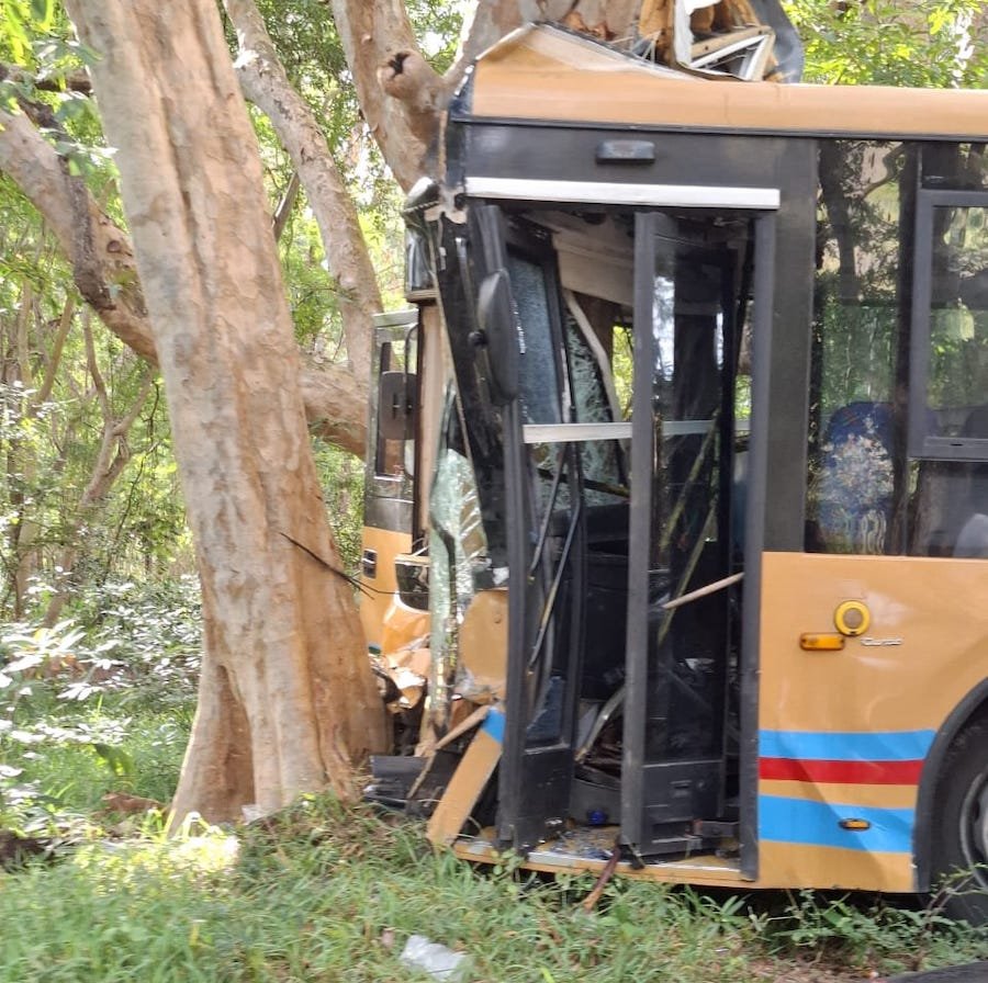 Accident at Le Morne, 08.11.2025