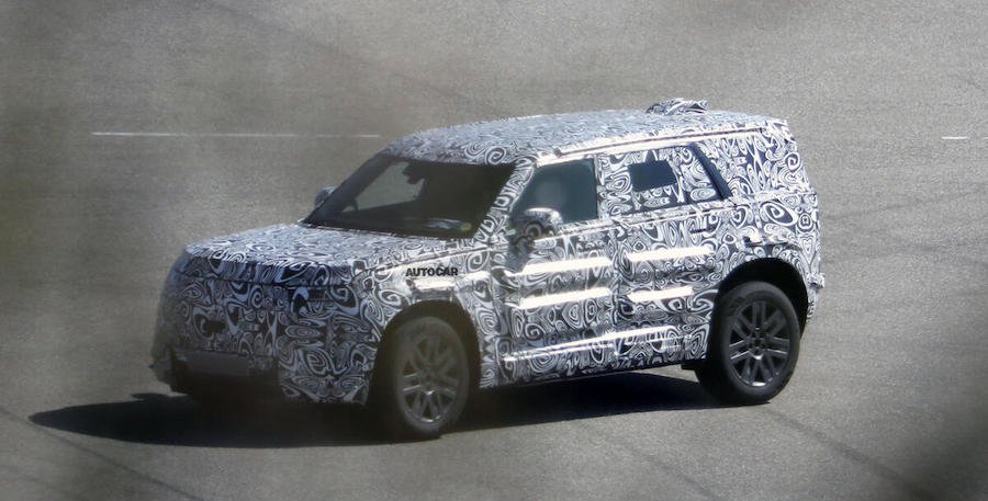 Land Rover 'Baby Defender' spotted for the first time