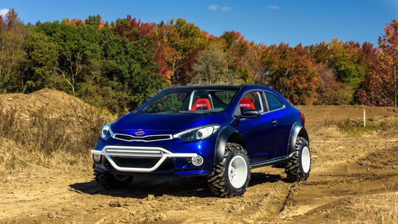 Kia Goes Rebel with Forte Mud Bogger for SEMA