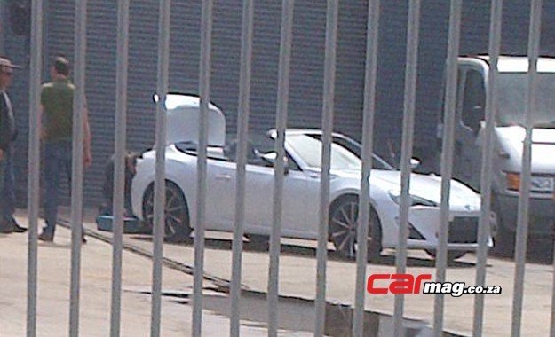 Spied: Toyota GT86 Convertible in South Africa