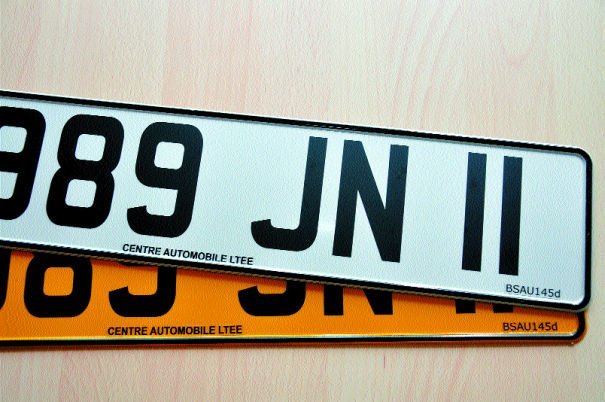 License Plates - Police more flexible