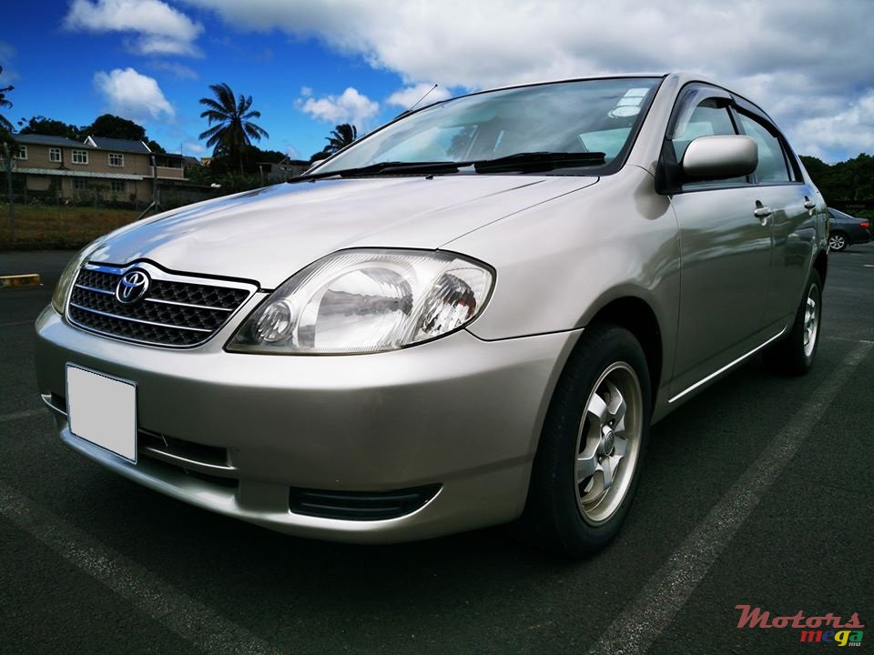 2002 Toyota Corolla Nze For Sale Trou Aux Biches Mauritius