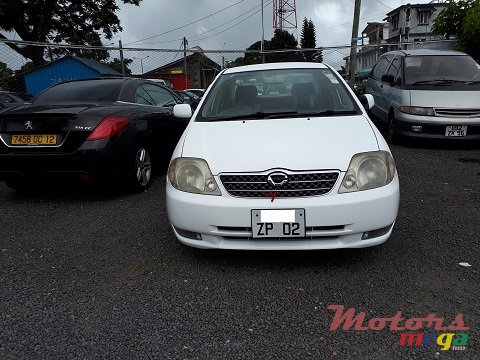 2002' Toyota Corolla NZE photo #2