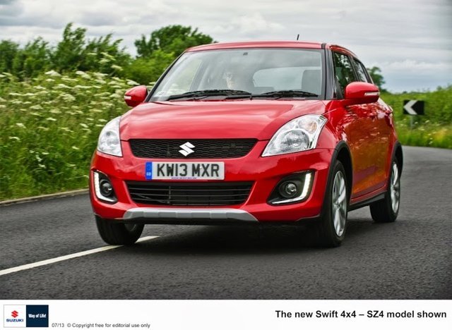 Suzuki Swift 4×4 Launched in the UK; Sports Higher Ground Clearance and Off-Road Package