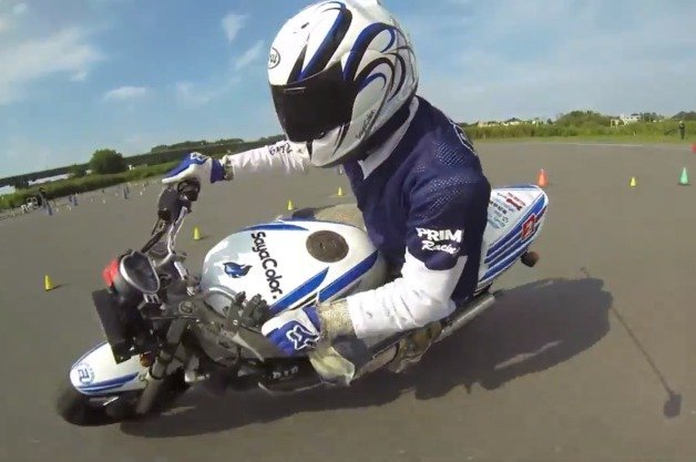 Discover the Meaning of Bike Control with This Crazy Rotary-Mounted Helmet Cam